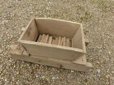 Ancien broyeur à pommes en bois art populaire du 19ème outil ancien déco chalet