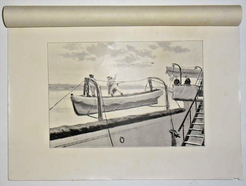 Gravure marine française - gravure,