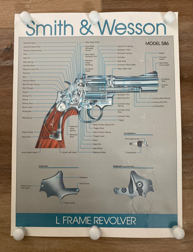 Vintage smith wesson l - l, frame