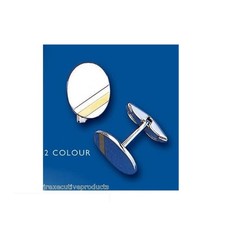 Boutons manchette ovales en - boutons,