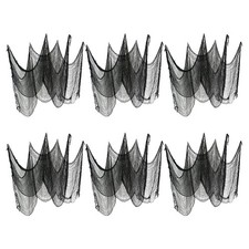 Lot de 6 tissus effrayants pour Halloween : 182 x 75 cm, effrayante pour