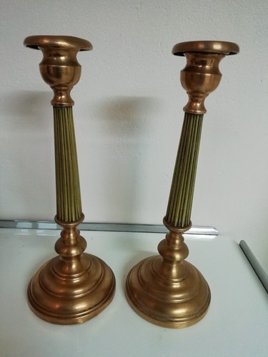 Bougeoirs empire ancien - bougeoirs,