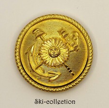 Bouton Militaire. Marine de