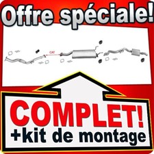 Ligne pot d'échappement pour