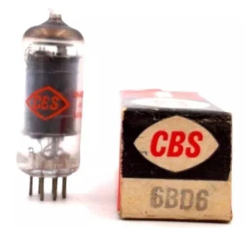 Tube 6bd6 cbs - nib, neuf