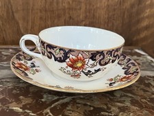 5 Tasses, 5 sous tasses Sarreguemines Minton Modele 833