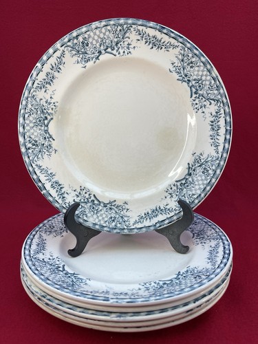 Anciennes assiettes longwy - 6,