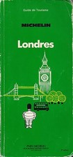 GUIDE VERT MICHELIN - LONDRES 1983
