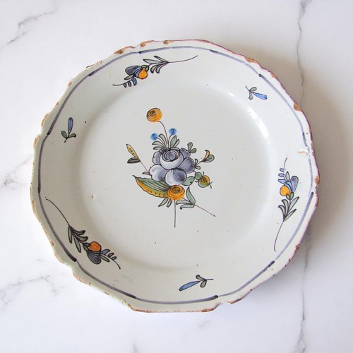 Nevers assiette faïence - assiette,
