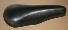 SELLE DE VELO SAN MARCO NOIR VINTAGE SIMILI OLD BICYCLE SADDLE SATTLE 1970 ITALY