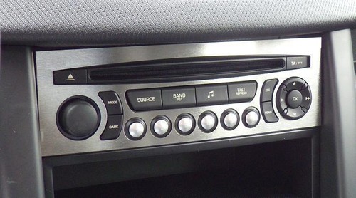 Plaque radio peugeot 207 rc - radio,