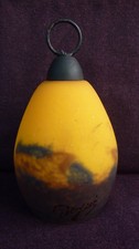 Tulipe Pate de Verre Degué no