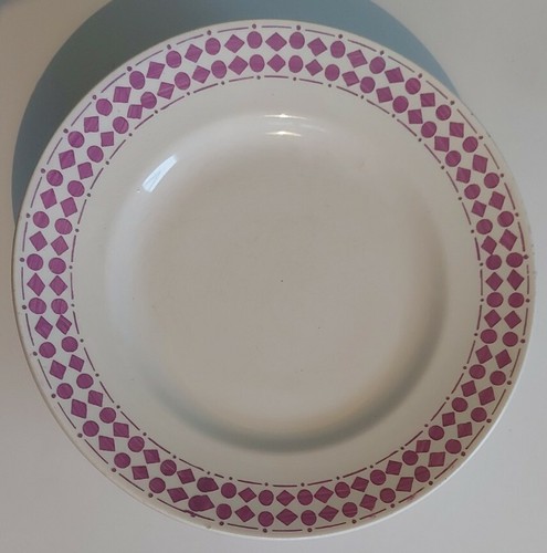 Assiette montée faience - assiette,