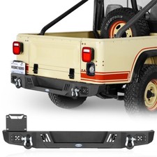 Rear Back Bumper w/ LED Lights