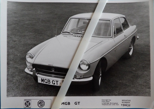 Photo presse mgb - gt, .