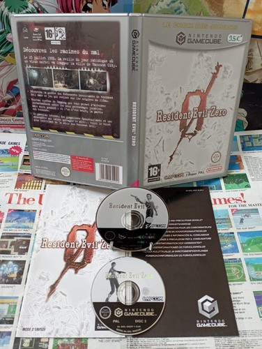 Game cube résident evil zero - game,