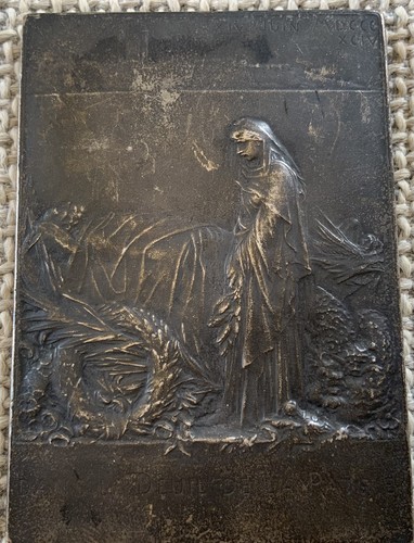 Plaque commémorative sadi - plaque,