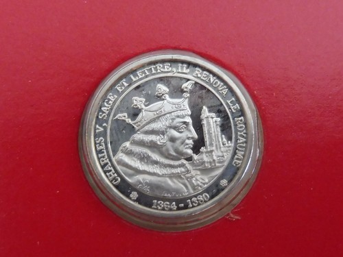 Superbe mini médaille argent - mini-,