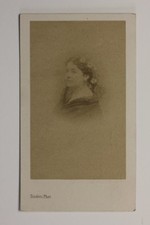 Disdéri Femme aux fleurs Paris France Cdv Photo P48S4n38 Vintage Albumine c1860