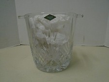 Shannon Glass Ice Bucket New Lead Crystal Designs of Ireland Hand Crafted