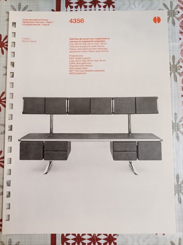 Fiche publicité knoll plan - fiche,