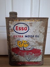 Ancien Bidon D'huile ESSO
