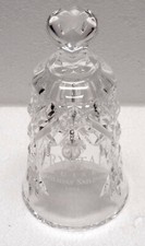 Jolie CLOCHETTE de table GRISTAL souvenir WATEFORD 1994 sonnette