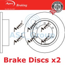 2x Apec BRAKING 280mm Uni OE