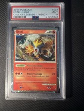 Carte Pokemon - Entei SL3 - Booster L'Appel des Légendes - FR - PSA 9 SL