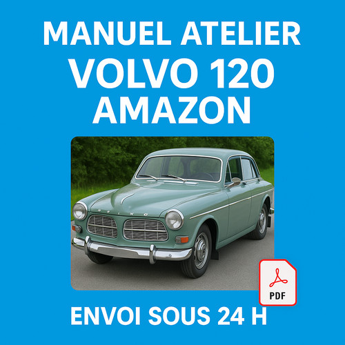Manuel atelier volvo 120 - atelier,