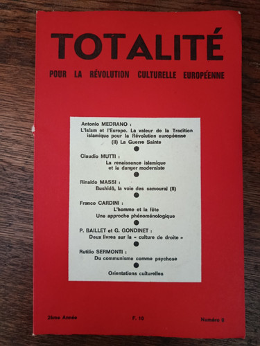 Revue totalité pour - totalité, la