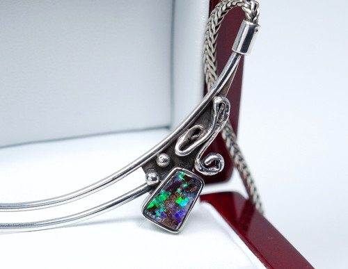 925 silber collier vintage - silber,