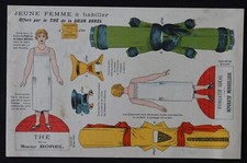 Découpage publicitaire Thé