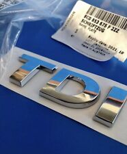 LOGO VOLKSWAGEN TDI POLO 6C À