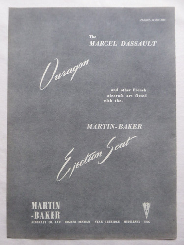 1951 pub martin baker fully - 6/1951,