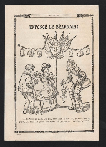 Publicité 1911 dubonnet - dubonnet, vin