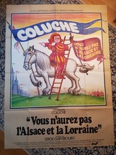 Affiche 1977 VOUS N'AUREZ PAS