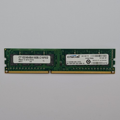 Crucial ddr3 1600 - 8, ddr3-1600