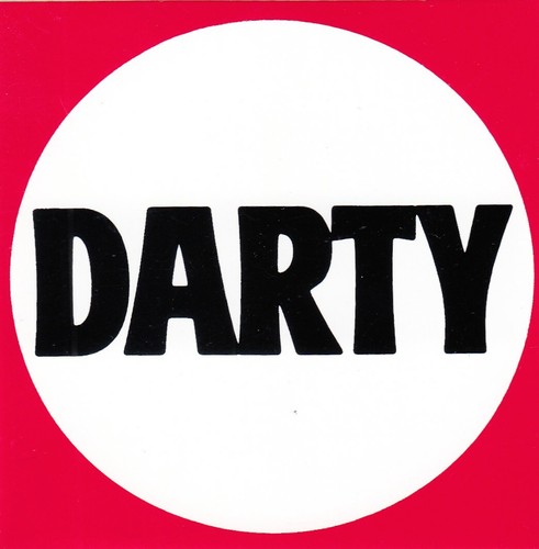Autocollant darty sticker - darty,