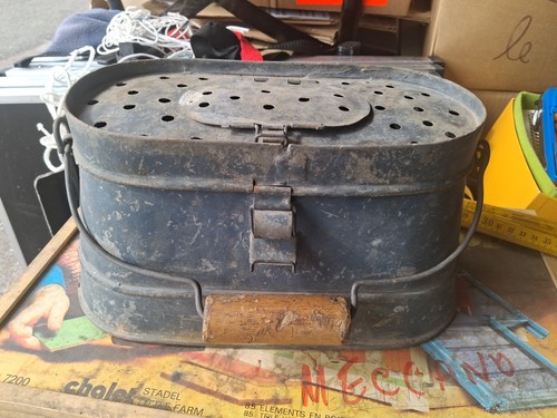 Ancienne bourriche métal - bourriche,