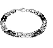 BRACELET HOMME ACIER MAILLE