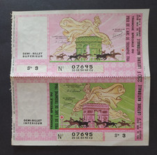 BILLET LOTERIE NATIONALE de