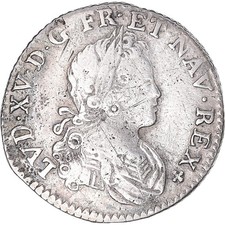 Monnaie, France, Louis XV, 1/6