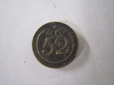 BOUTON PLAT NAPOLEON EMPIRE