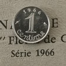 1 CENTIME EPI 1966 FDC 7171
