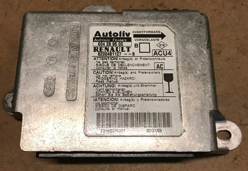 Calculateur air bag renault - bag,