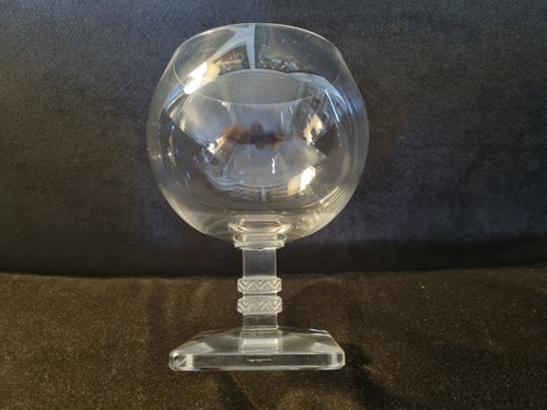 Verre pied carré cristal - à,