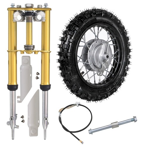 Front forks end wheel - front,