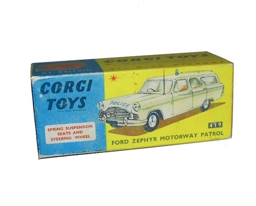 Corgi toys boîte box - , repro