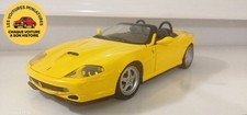 Ferrari  550 Barchetta hot wheels 1/18 - miniature jaune - rare collector